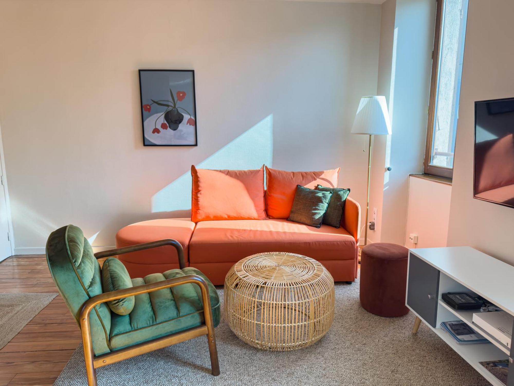 Duplex Lumineux 2 Chambres Centre Zone Pietonne 瓦朗斯 外观 照片